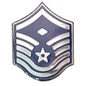 MSgt W/ Diamond (First Sergeant) Chevrons, Enamel Dress