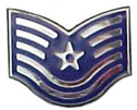 Technical Sergeant (TSgt) Chevrons, Enamel Dress