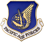 Pacific Air Forces Beret Crest