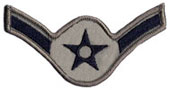 Airman (Amn) Chevrons, Sew On