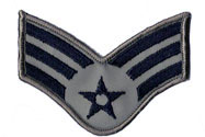 Senior Airman (SRA) Chevrons, Sew On