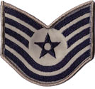 Technical Sergeant (TSgt) Chevrons, Sew On