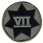 7th Corps Patch