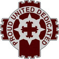 DENTAC Fort Leavenworth Unit Crest