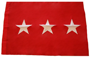 Army Lieutenant General Flag