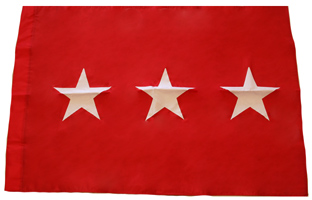 Army Lieutenant General Flag