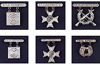 USMC Marksmanship Badges For Dress Uniform