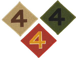 4th Marine Division Patch