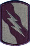 155th Armored Brigade Patch