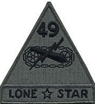49th Armored Division Patch