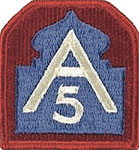 5th Army Patch