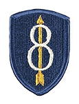 8th Infantry Division Shoulder Patch