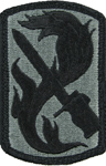 198th Infantry Brigade Patch