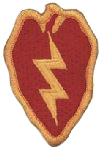 25th Infantry Division Shoulder Patch