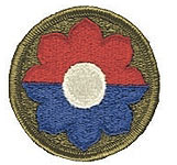 9th Infantry Division Shoulder Patch