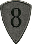 8th Personnel Command Patch