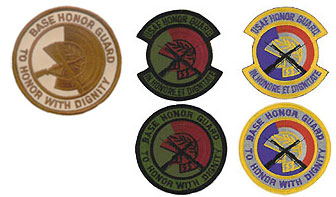 Honor Guard Patches, USAF