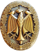 Schutzenschnur Bronze For ASU Uniform Clutch Back