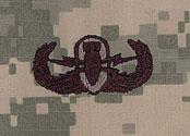EOD Basic ACU Sew On Badge