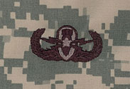 EOD Senior ACU Sew On Badge