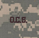 OCS ACU Letters Sew On