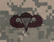 Parachutist Basic ACU Badge Sew On