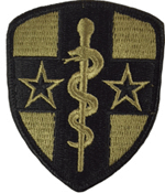 Army Reserve Medical Command OCP Scorpion Shoulder Patch With Velcro