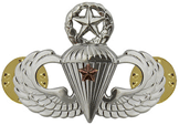  Master Parachutist 1st Award Combat Badge