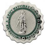 Army National Guard Recruiting And Retention Basic Dress Badge