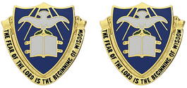 Chaplain Center and School Unit Crest