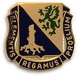 Chemical Regimental Officer Crest