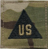 OCP Scorpion 2 x 2 Square With Velcro Civilian Black Triangle