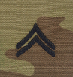 E-4 Corporal CPL OCP Scorpion Sew On Insignia