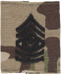 E-9 Command Sergeant Major CSM OCP Scorpion Gortex Loop Insignia