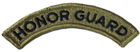 Multicam Honor Guard Tab With Velcro