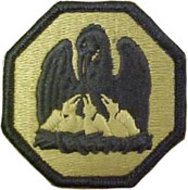 Louisiana National Guard OCP Scorpion Shoulder Patch