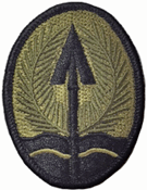 Multi National Corp Iraq OCP Scorpion Shoulder Patch With Velcro 