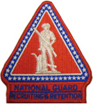 National Guard Recruiting Retention Shoulder Patch