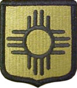 New Mexico National Guard OCP Scorpion Shoulder Patch