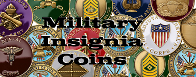 Military Insignia Coins