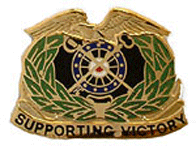 Quartermaster Regimental Officer Crest