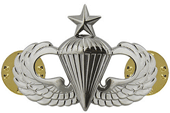 Parachutist Senior Badge