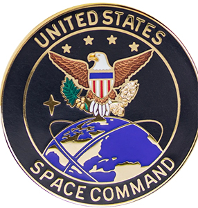 US Space Command Large Badge