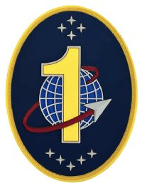 Space Force 1st Range Operations Squadron PVC Patch With Velcro