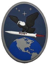 Space Force 2ND Space Warning Squadron PVC Patch With Velcro