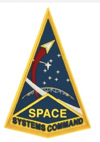 Space Systems Command PVC Patch With Velcro