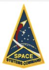 Space Systems Command PVC Patch With Velcro