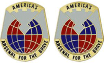 Army Material Command Unit Crest