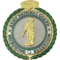 Army National Guard Recruiter Master Brite Metal