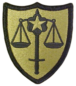 USA Trial Defense Service OCP Scorpion Patch With Velcro